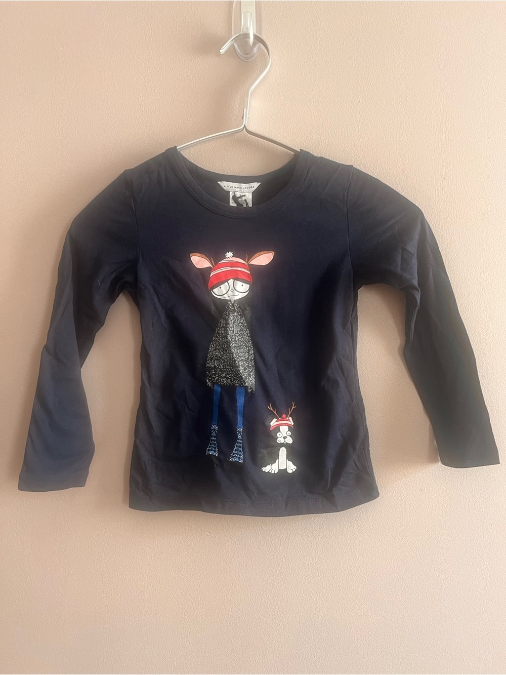 Little Marc Jacobs Doe Ear Miss Marc Tee Shirt